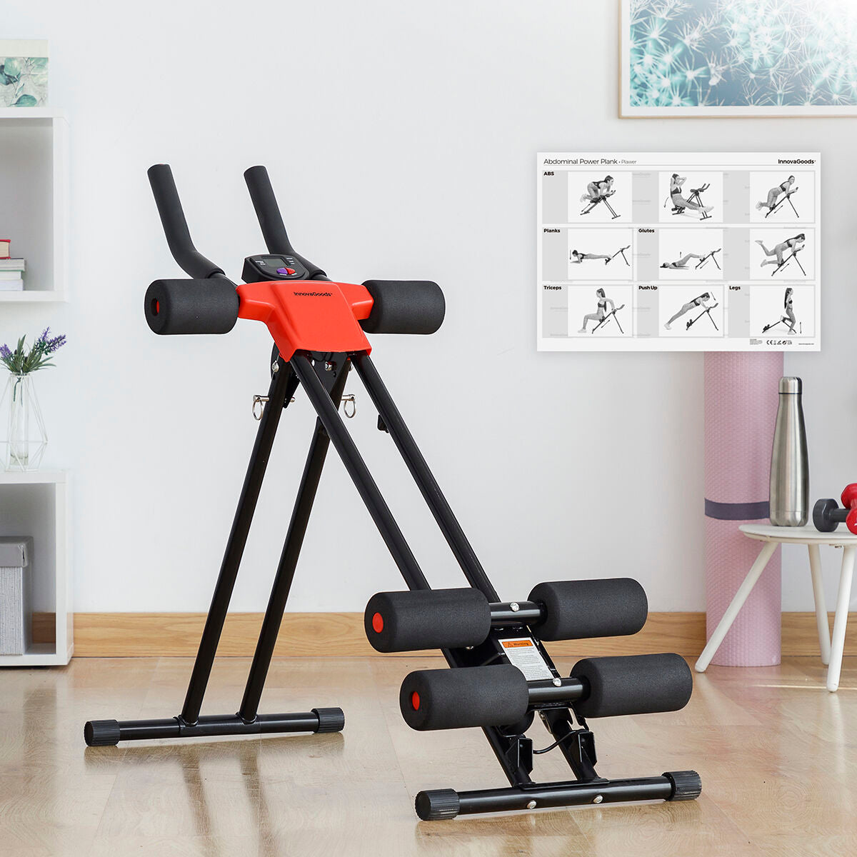 Bauchtrainer Plawer klappbar