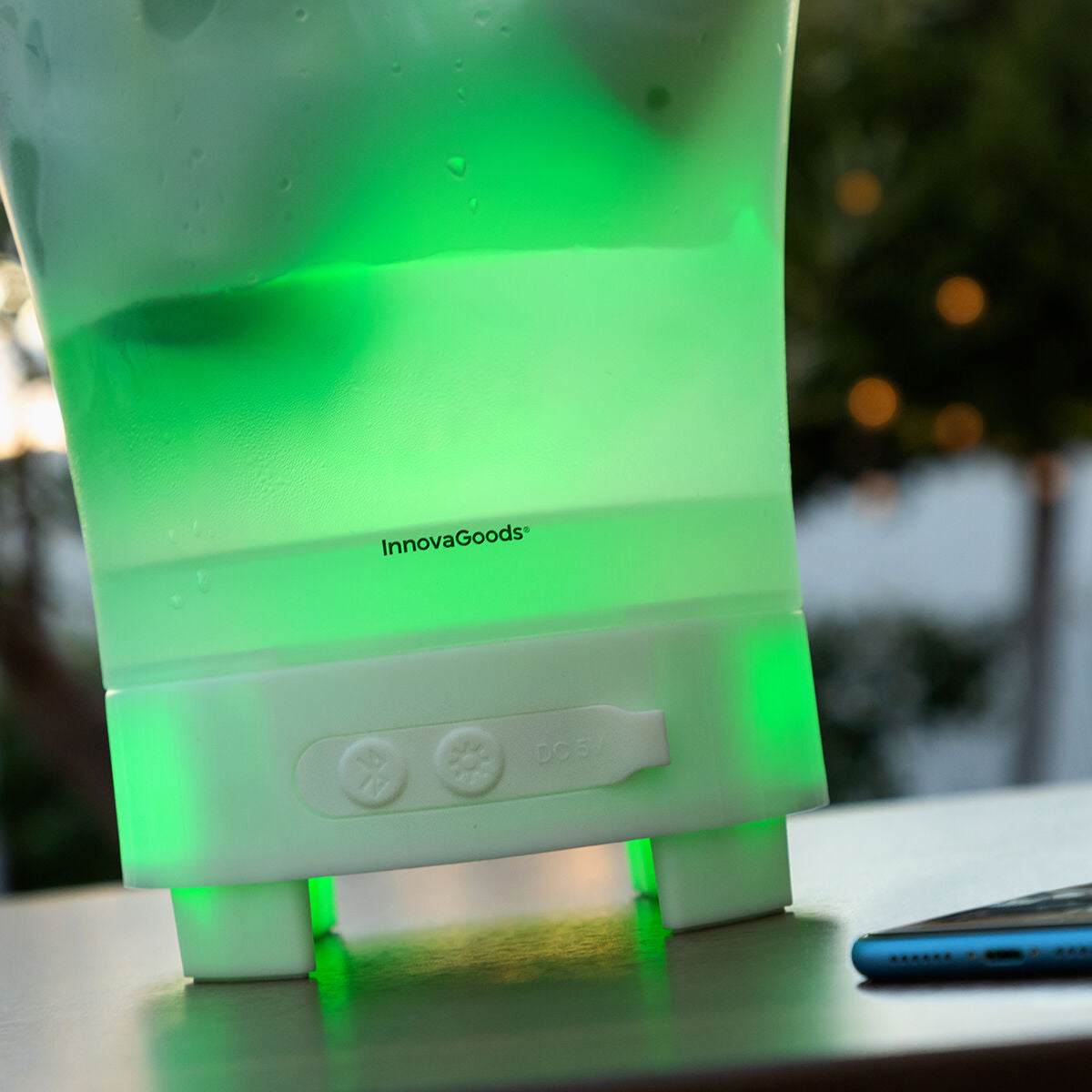 LED-Eiskübel Sonice mit Bluetooth-Lautsprecher
