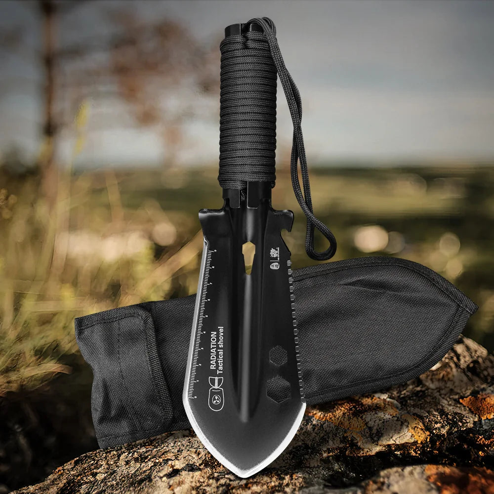 Mini-Klappspaten Camping mit Tasche