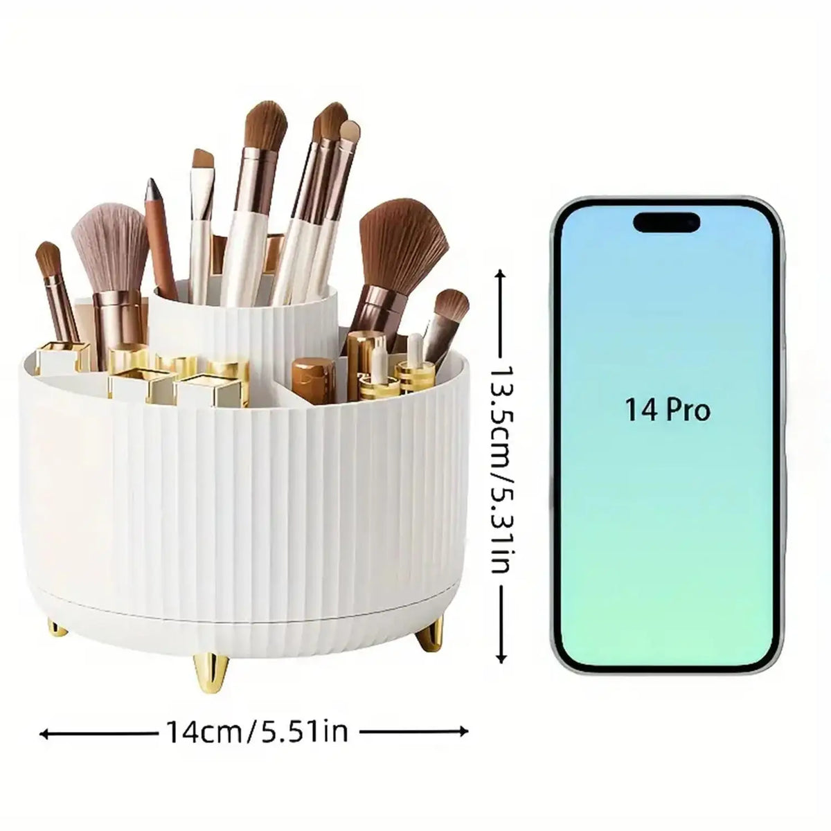 Make-up-Organizer 360° drehbar