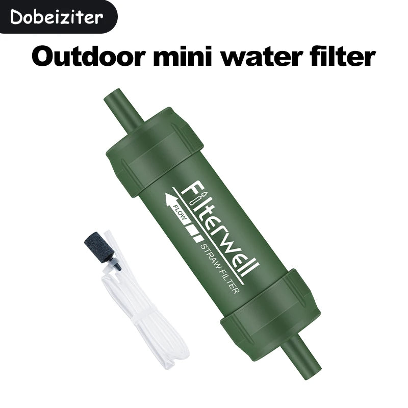 Mini-Wasserfilter Outdoor Strohhalm