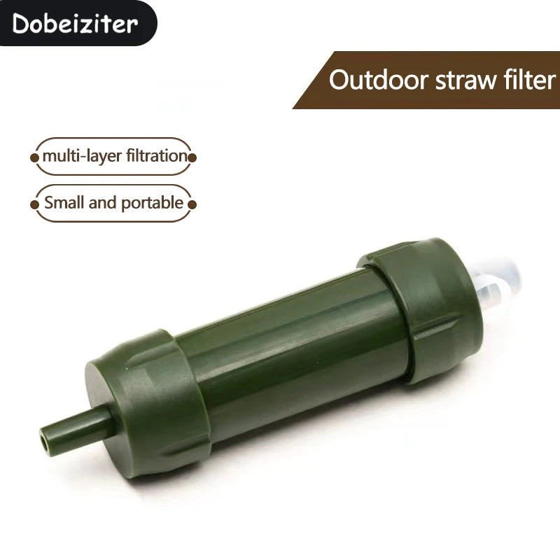 Mini-Wasserfilter Outdoor Strohhalm