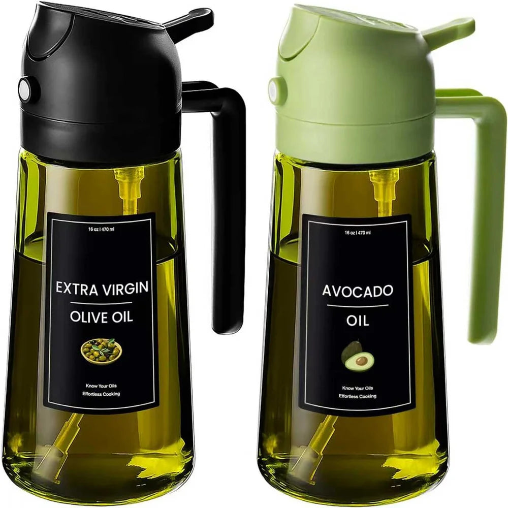 Ölsprüher 2-in-1 Glas