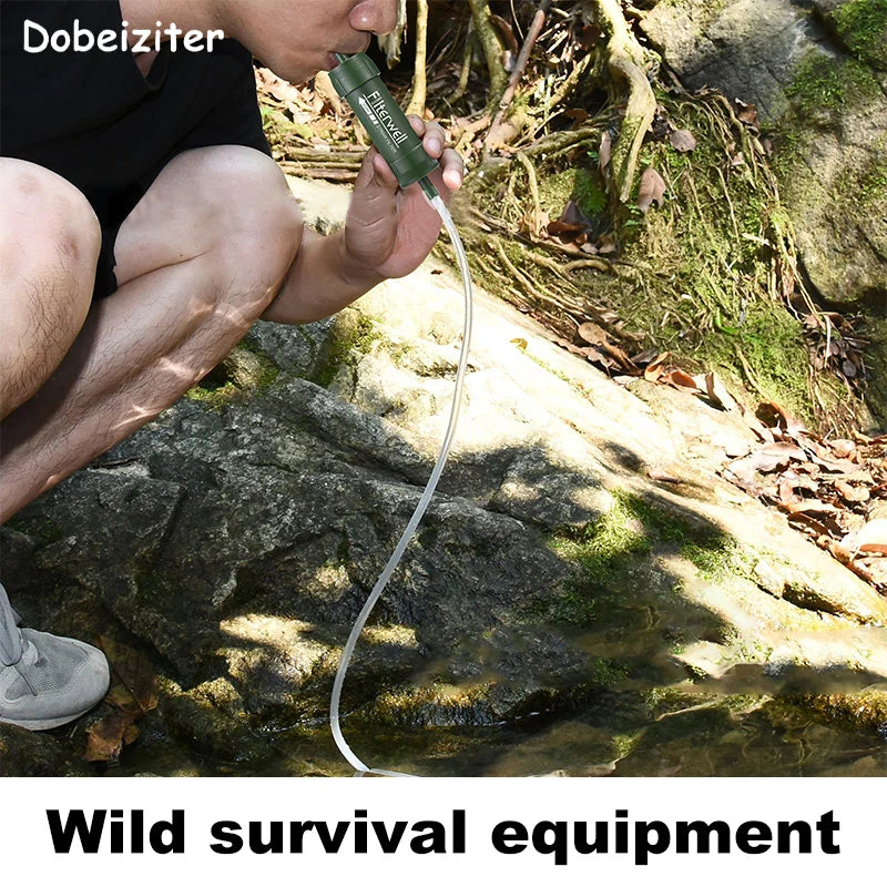 Mini-Wasserfilter Outdoor Strohhalm