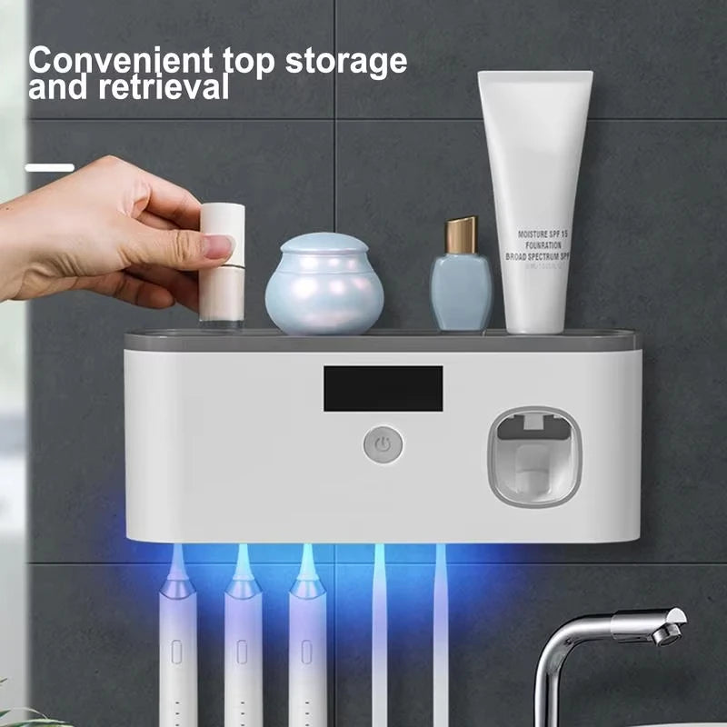 Wand-Zahnbürstenhalter USB weiß
