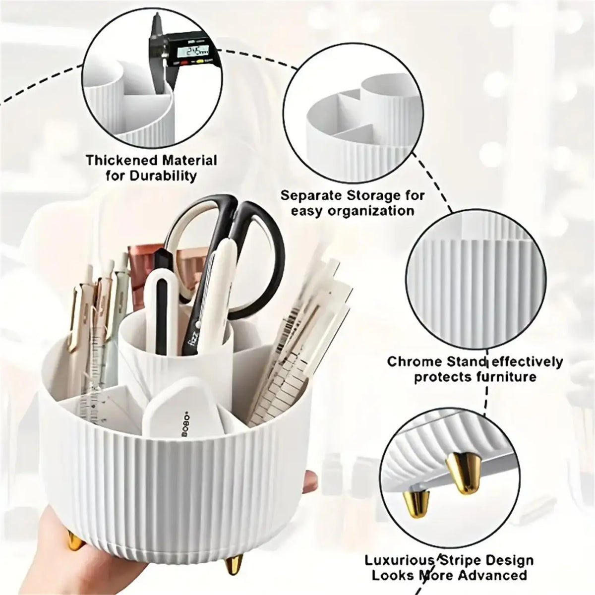 Make-up-Organizer 360° drehbar