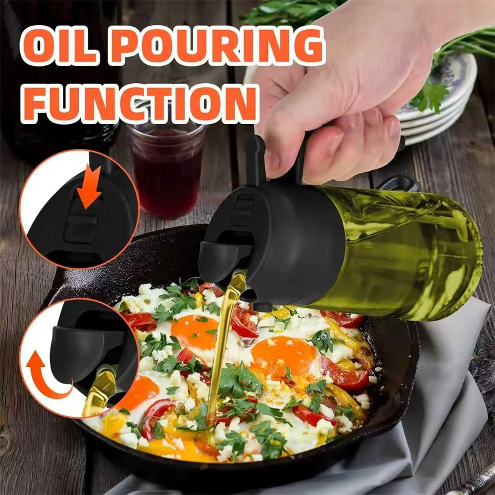 Ölsprüher 2-in-1 Glas