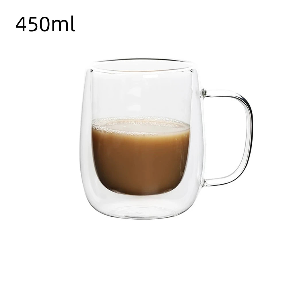 Doppelwand-Glastasse XL