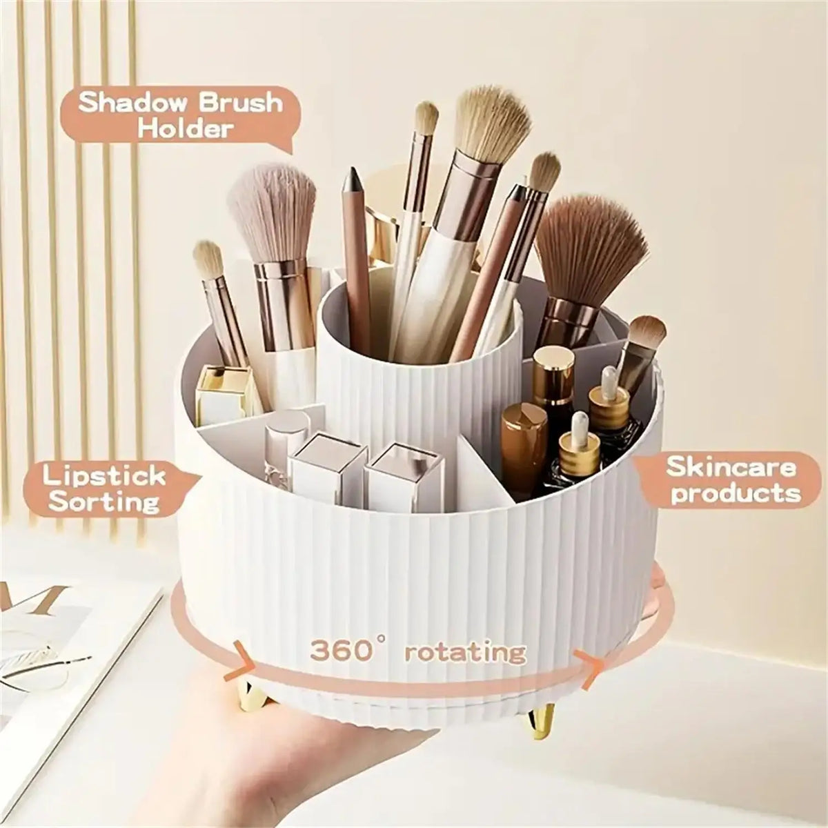 Make-up-Organizer 360° drehbar