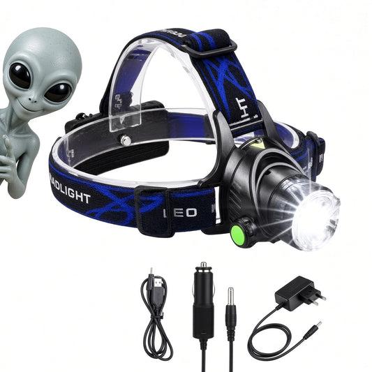 LED-Stirnlampe wiederaufladbar