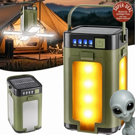 Solar Campinglampe faltbar Outdoor