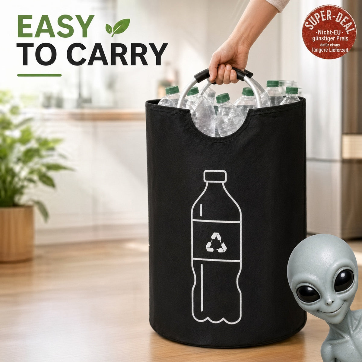 Flaschenkorb faltbar Recycling